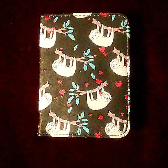 Sloth hear wallet phone case - Picture 2 of 4